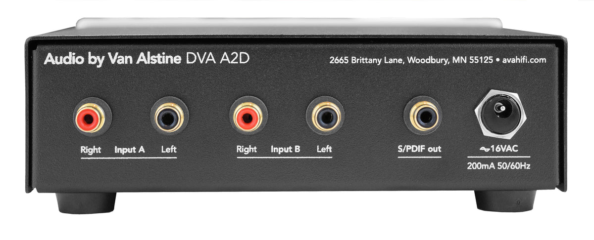 Modtager fejl ankel DVA A2D analog-to-digital converter – Audio by Van Alstine